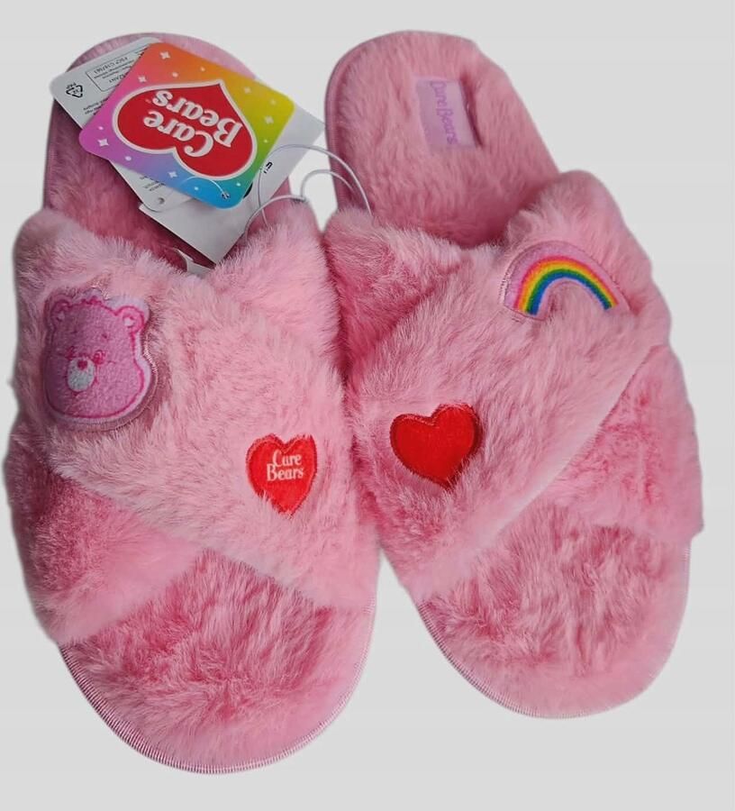 Dames Pantoffels Troskliwe Misie Roze Warm & Zacht