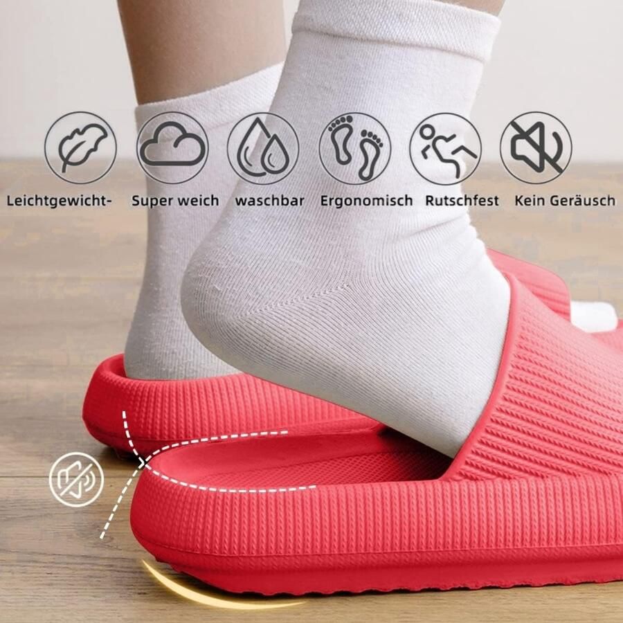 Pantoffels Ultra Zachte Wolkengevoel Pantoffels Antislip Badpantoffels Snel Drogende Zwembad Strand slippers Comfortabele Volwassene Sloffen
