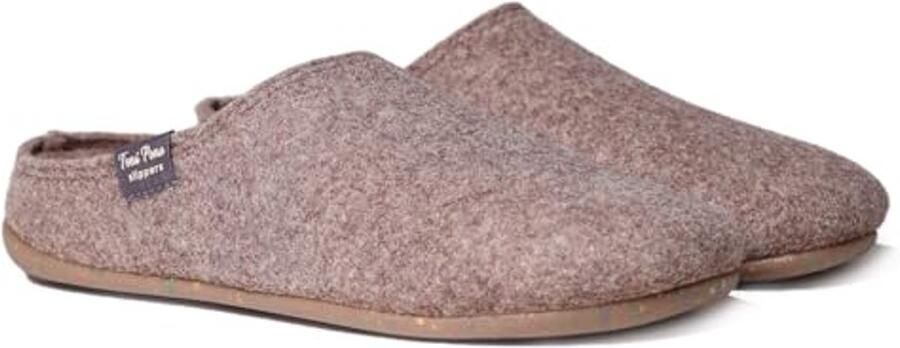 Dames pantoffels van gerecycled vilt Comfortabele slippers in verschillende kleuren