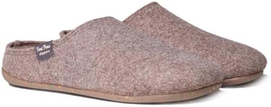Dames pantoffels van gerecycled vilt Comfortabele slippers in verschillende kleuren