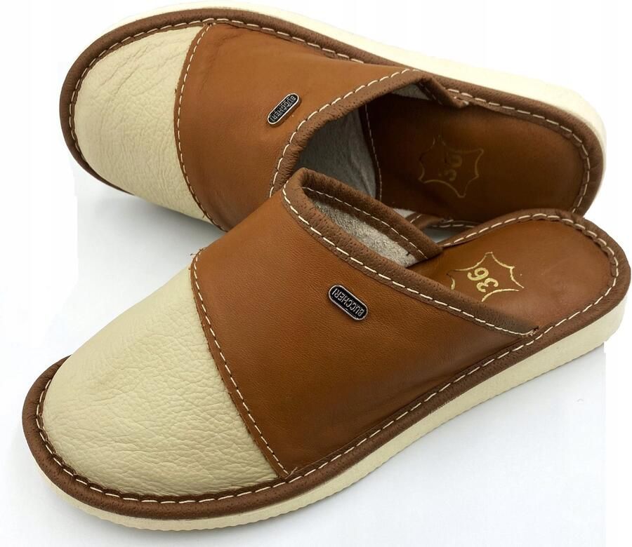 Dames Pantoffels van Leer Comfortabel & Stijlvol