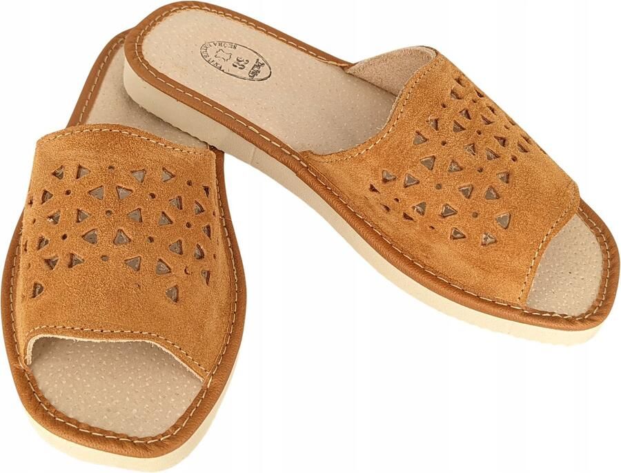 Dames Pantoffels van Leer Comfortabel en Stijlvol
