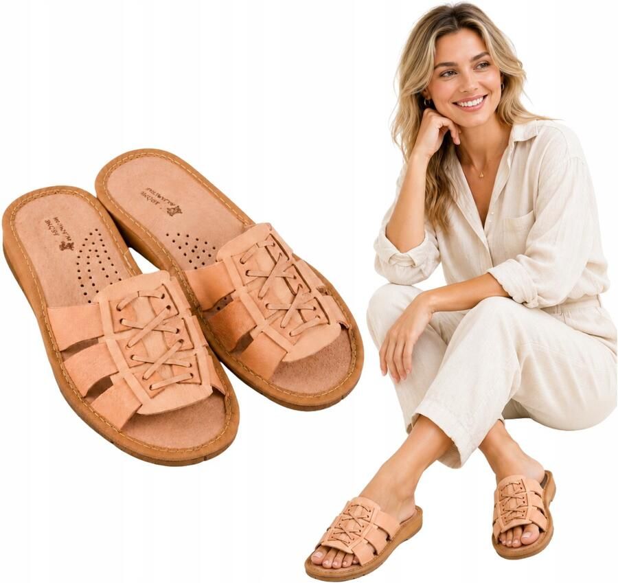 Dames Pantoffels van Leer Comfortabel en Stijlvol
