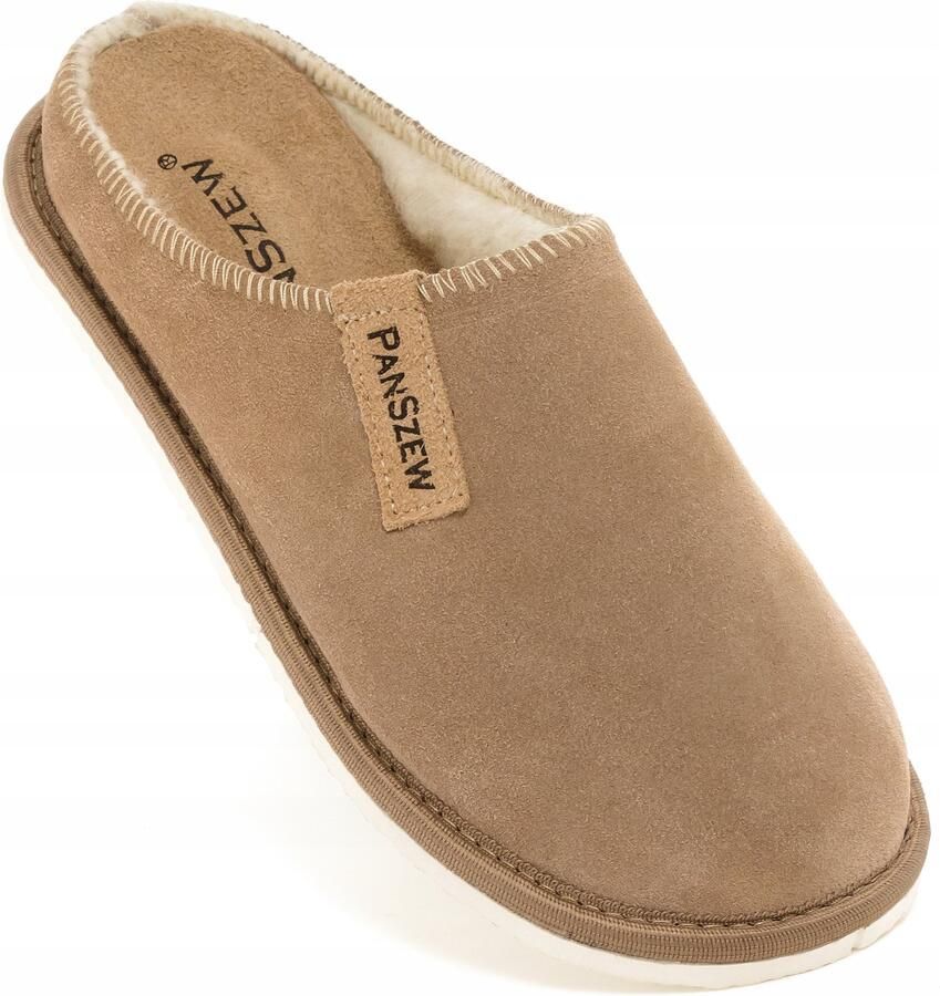 Dames Pantoffels van Leer Warm & Comfortabel