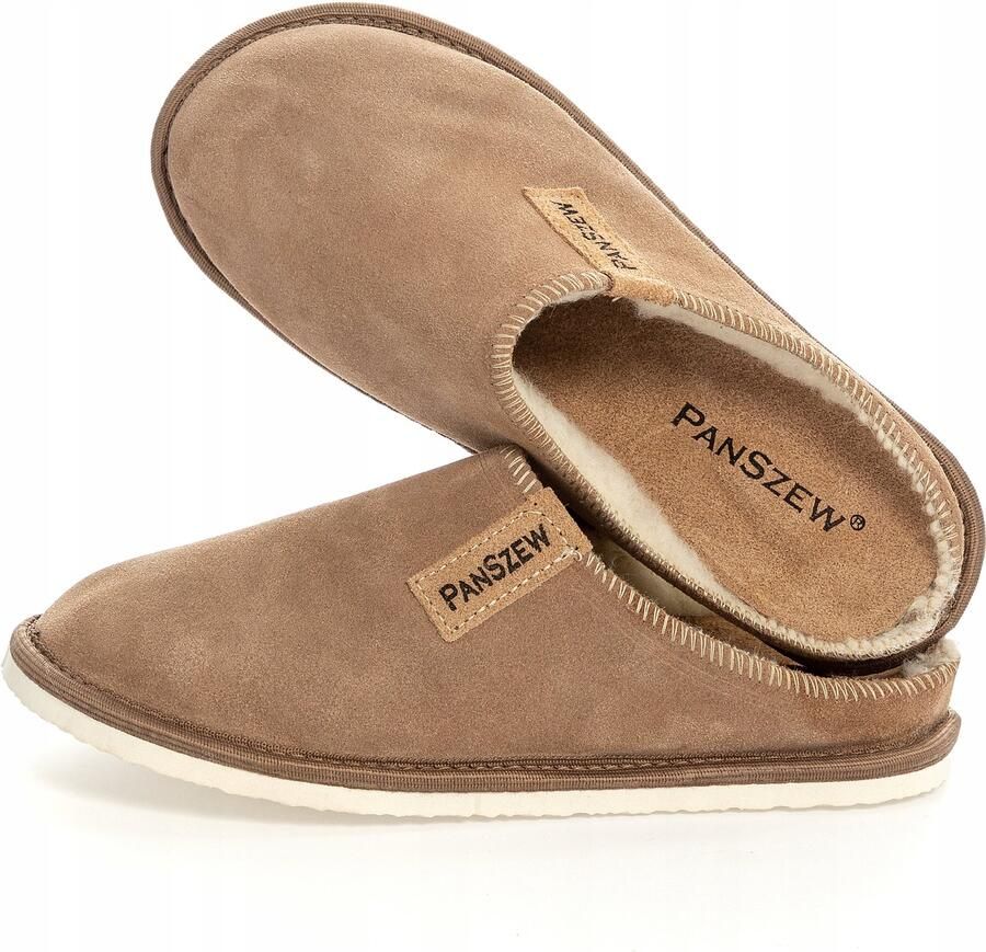 Dames Pantoffels van Leer Warm & Comfortabel