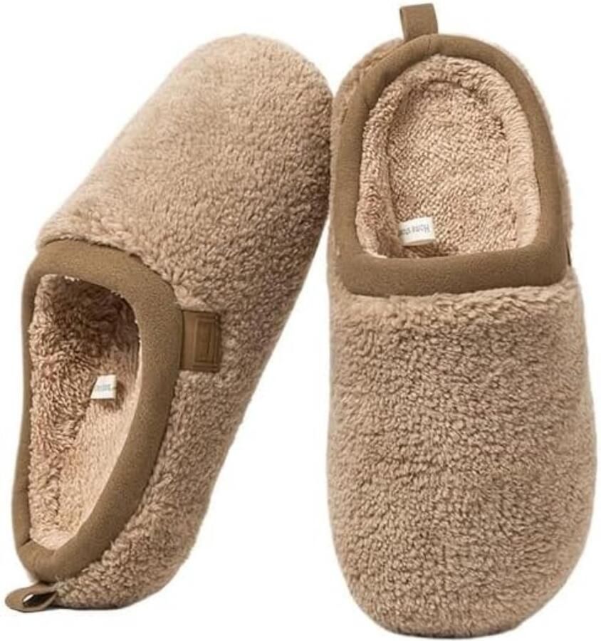 Dames Pantoffels van pluche herfst- en winter pantoffels voor binnen comfortabele en warme katoenen schoenen voor op de vloer katoenen pantoffels voor thuis unisex