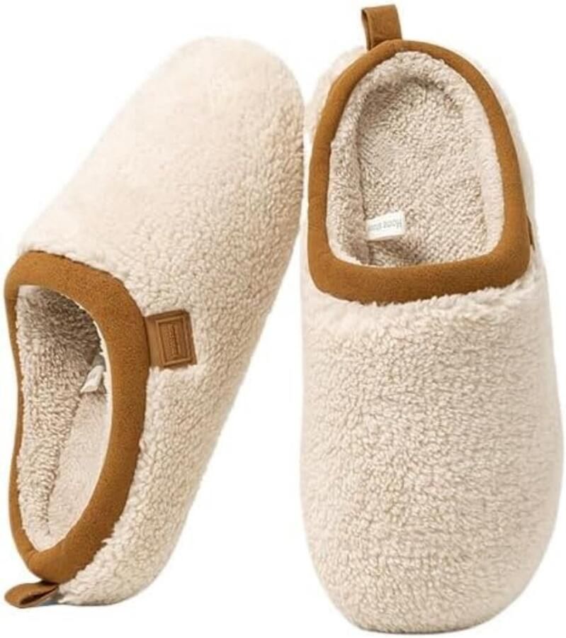 Dames Pantoffels van pluche herfst- en winter pantoffels voor binnen comfortabele en warme katoenen schoenen voor op de vloer katoenen pantoffels voor thuis unisex