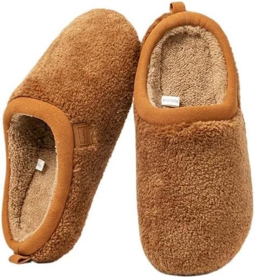 Dames Pantoffels van pluche herfst- en winter pantoffels voor binnen comfortabele en warme katoenen schoenen voor op de vloer katoenen pantoffels voor thuis unisex - Foto 1
