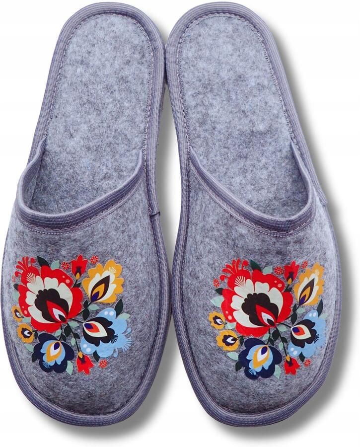 Dames Pantoffels van Vilt Comfortabel & Ademend