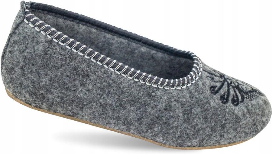 Dames Pantoffels van Vilt Stijlvolle Mokassins