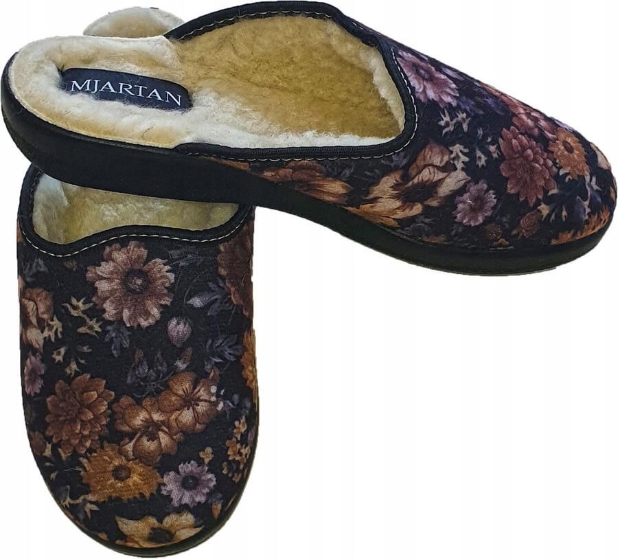 Dames Pantoffels Warme Elegante Comfortabele Bloemmotief