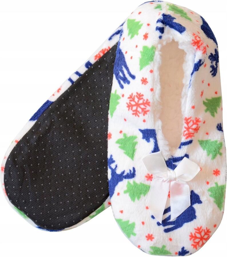 Dames pantoffels warme pantoffels met imitatiebont
