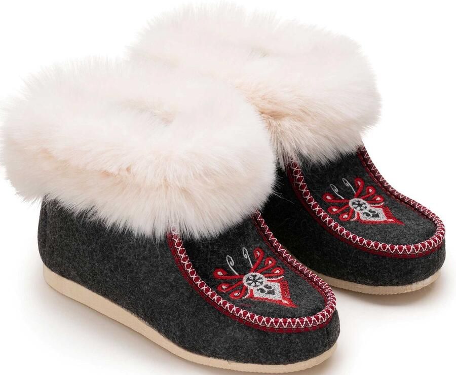 Dames pantoffels warme winter sloffen