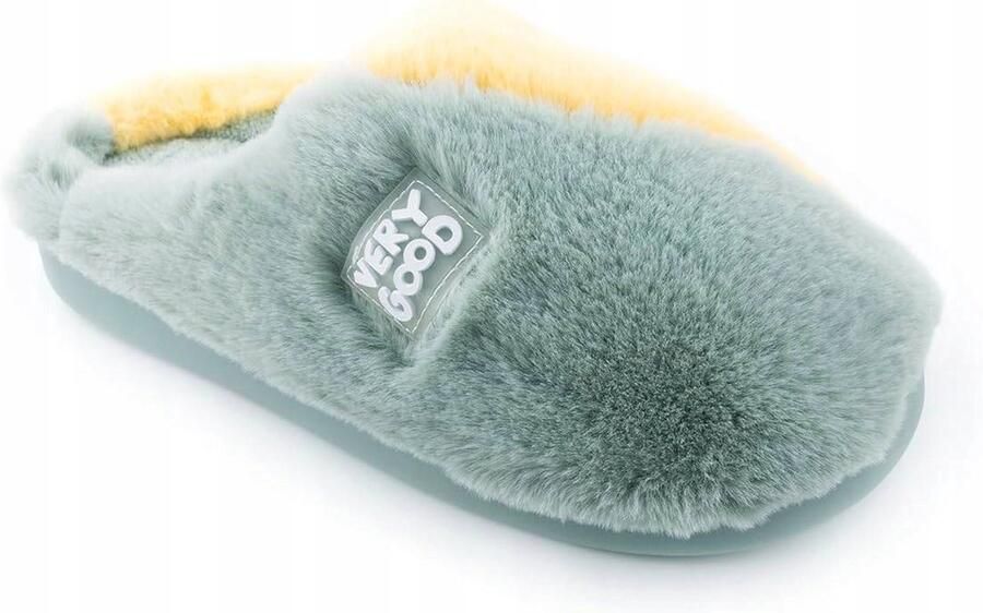 Dames Pantoffels Winter Groen Antislip PVC Zool