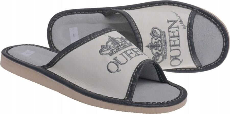 Dames Pantoffels Wit Comfortabel & Gevormd