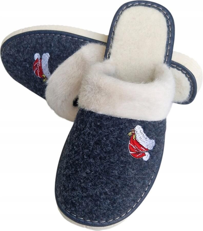 Dames Pantoffels Wol & Vilt Warm & Comfortabel