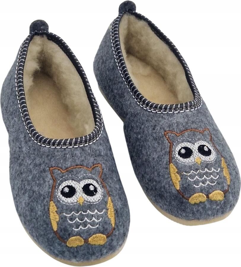 Dames Pantoffels Wol & Vilt Warm & Comfortabel