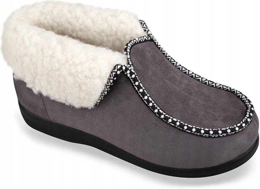 Dames Pantoffels Wol Gevoerd Lichtgewicht PU Zool