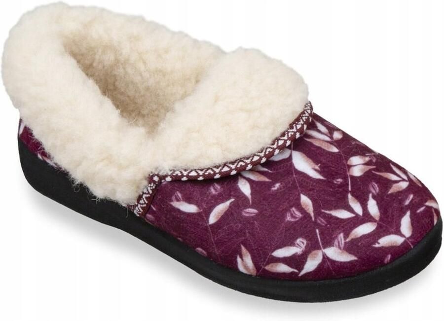 Dames Pantoffels Wol Warm & Comfortabel
