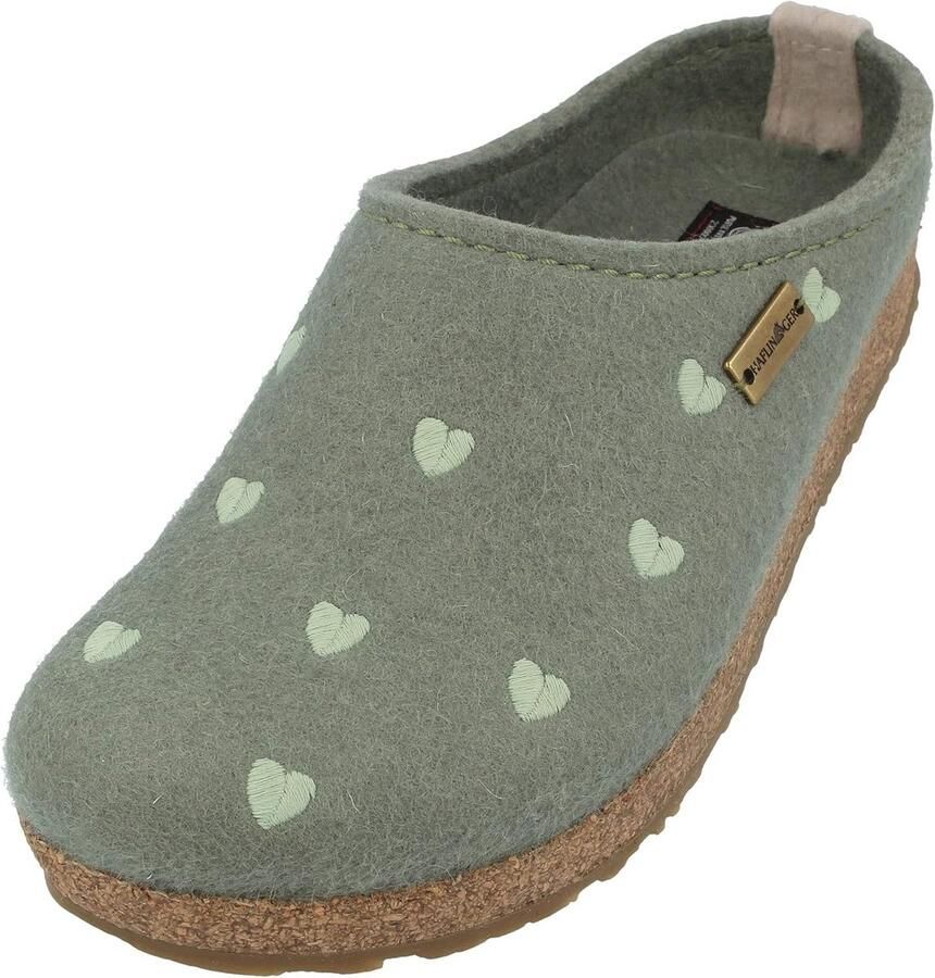 Dames Pantoffels Wolvilt Instapper Warme Binnenschoenen