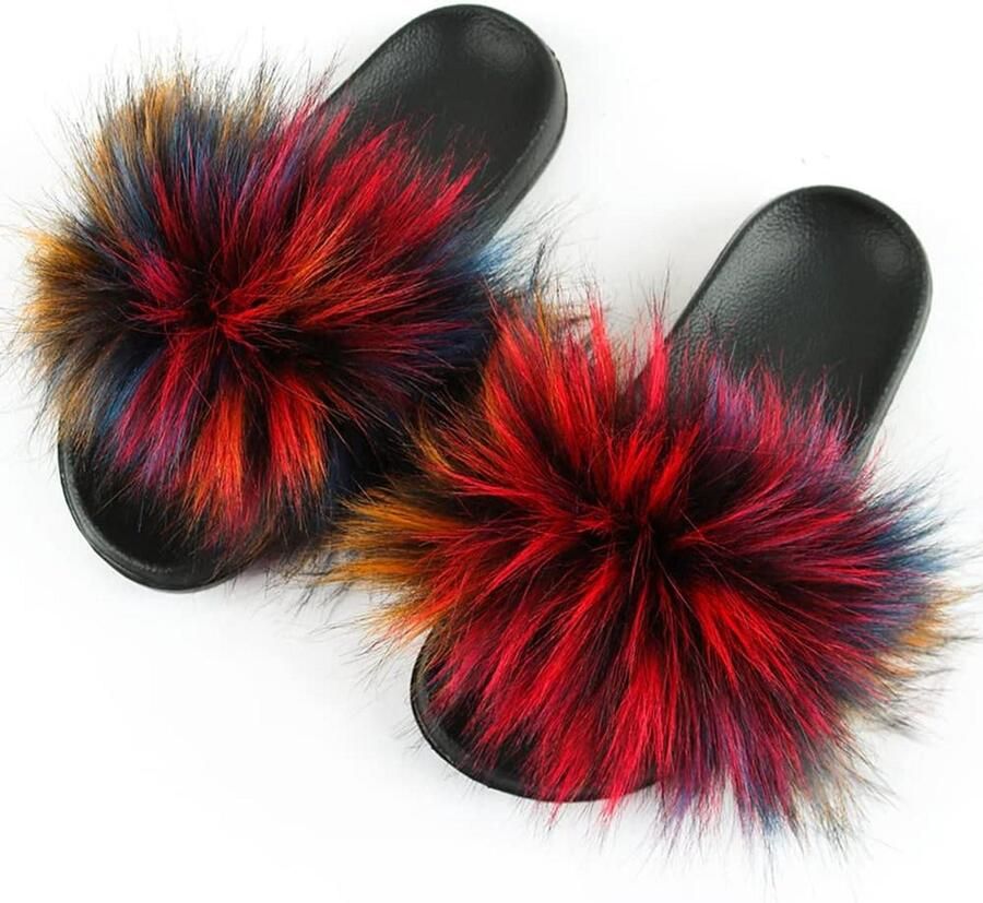 Dames Pantoffels Zacht Pluche Zomer Slippers