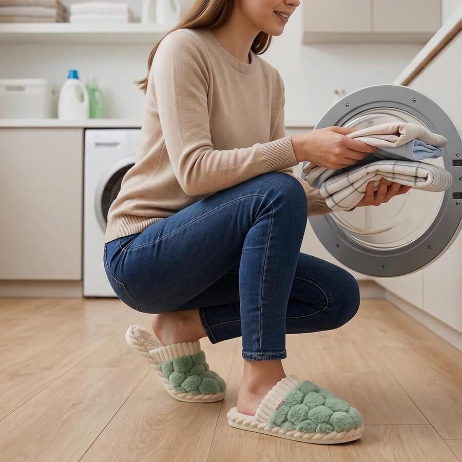 Dames Pantoffels Zacht Warm