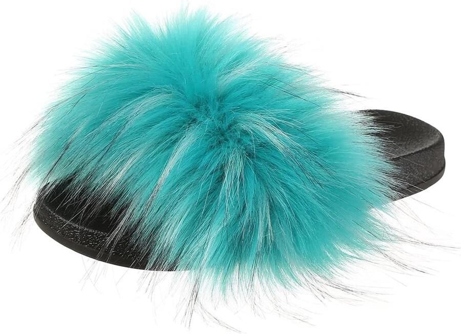 Dames Pantoffels Zomer Slippers Bont Thuis Ontspannen Zachte PVC zool