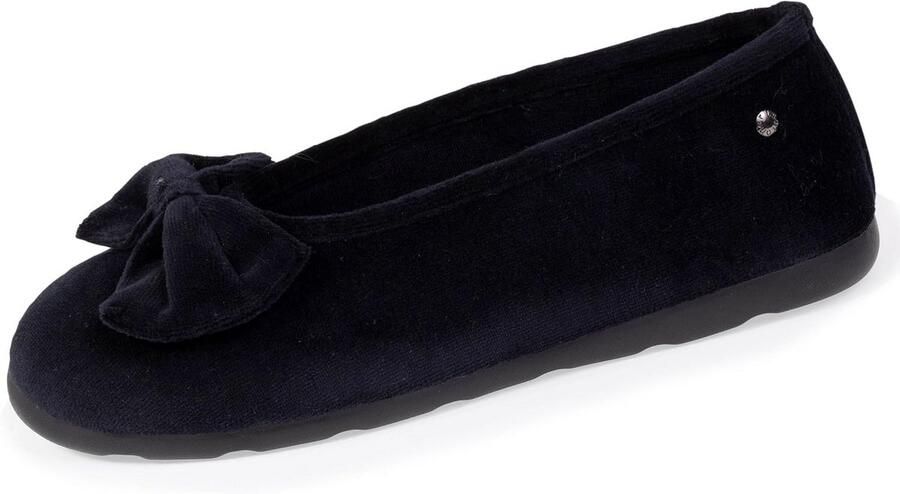 Comfortabele Dames Pantoffels met Strik Ballerina Stijl