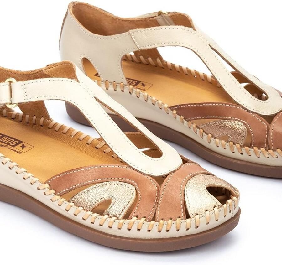 Dames plateau sandalen met klittenband Comfortabele zomer schoenen