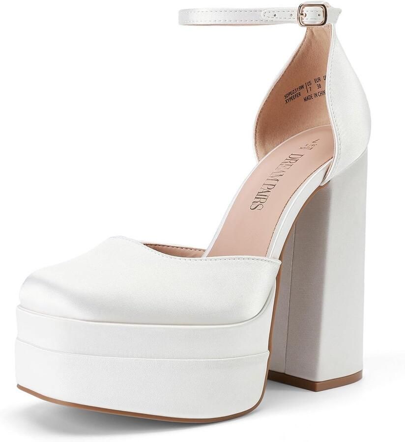 Dames Platform Sandalen met Bandjes en Wedge Hak