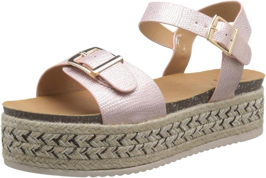Dames Platform Sandalen met Gesp Stijlvol en Comfortabel