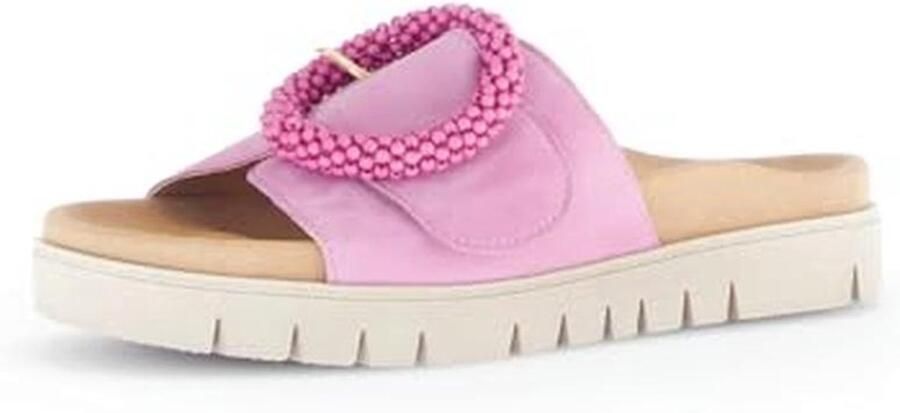 Dames Platform Slides met Verstelbare Klittenbandsluitingen - Foto 1