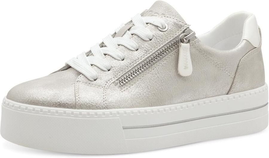 Dames Plateau Sneaker met Rits Vegan