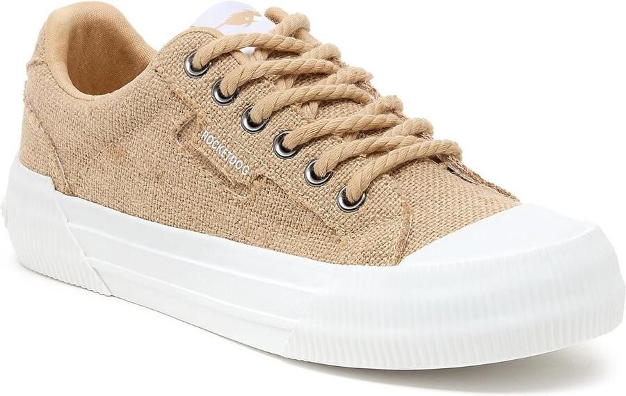 Dames Platform Sneakers met Chunky Jute Zool Trendy Mode Sneakers