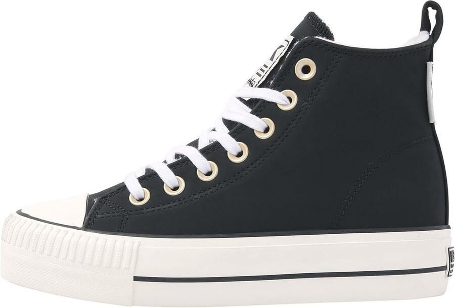 Dames Plateau Sneaker Middelhoog Trendy Comfort