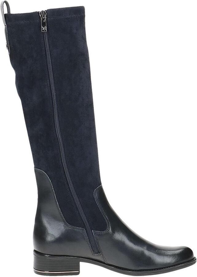 Dames Platte Laarzen met G-Wijdte en Comfortabele Stretch Schacht