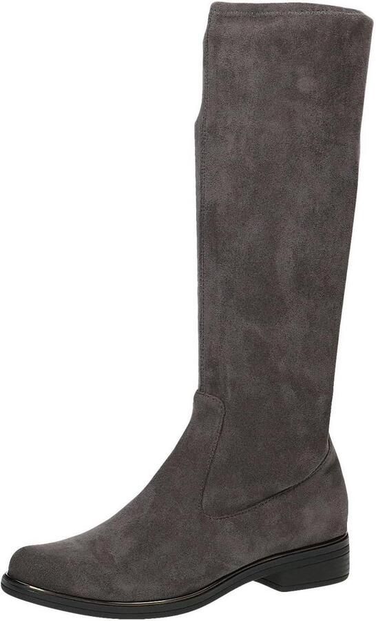 Dames Platte Laarzen met G-Wijdte en Schokdempende Hak