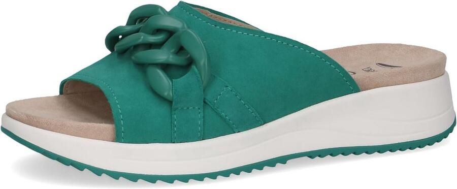 Dames Platte Sandaal G-Breedte Leer Zomer Comfort EU
