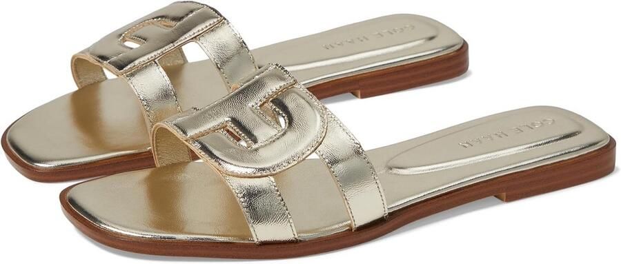 Dames Platte Sandalen met Hoogwaardige Golvende Band
