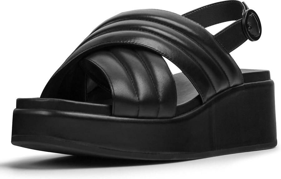 Dames Platte Sandalen met Plateauzool Comfortabele Zomer Sandaal