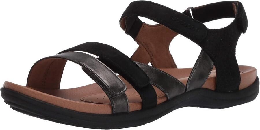 Dames Platte Sandalen met Verstelbare Riem Comfortabele Zomerschoenen