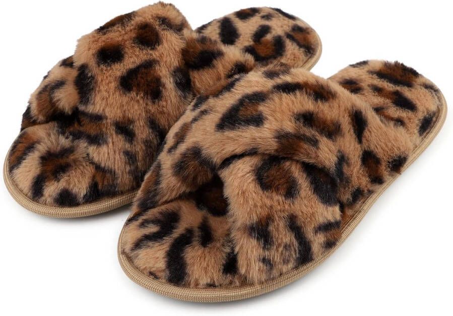 Dames Plüsch Hausschuhe Muiltje