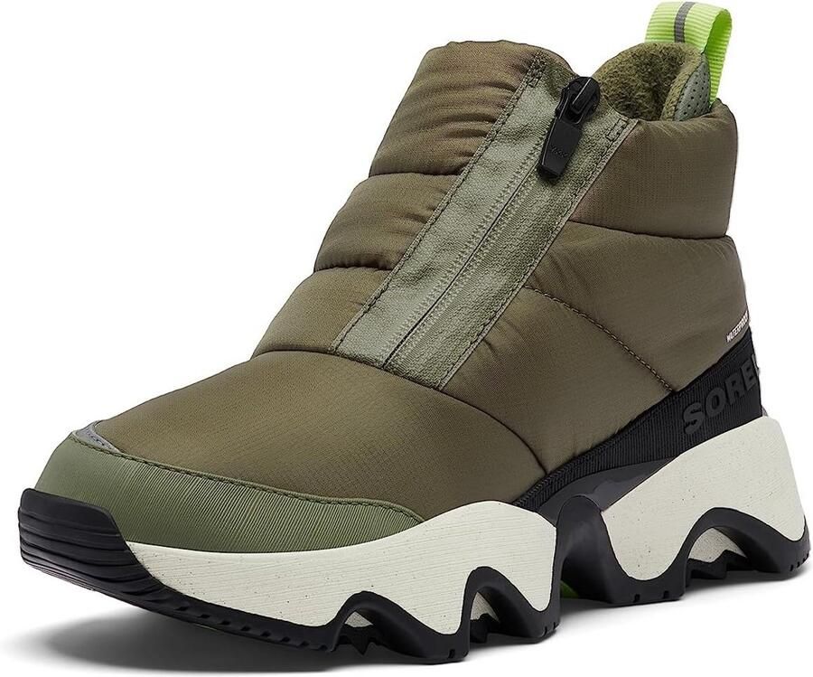 Dames Puffy Zip Waterdichte Laarzen met Goede Grip