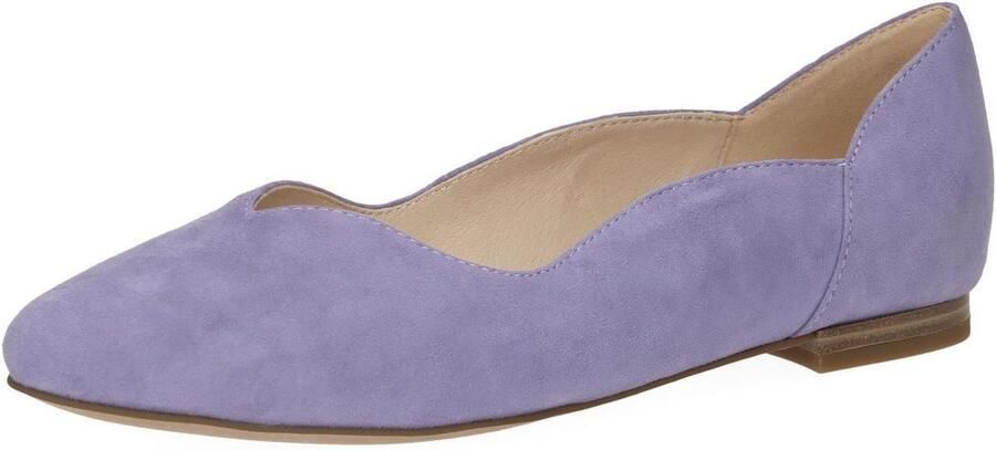 Dames Pumps G-wijdte Leer Slip-On Lage Hak Comfort