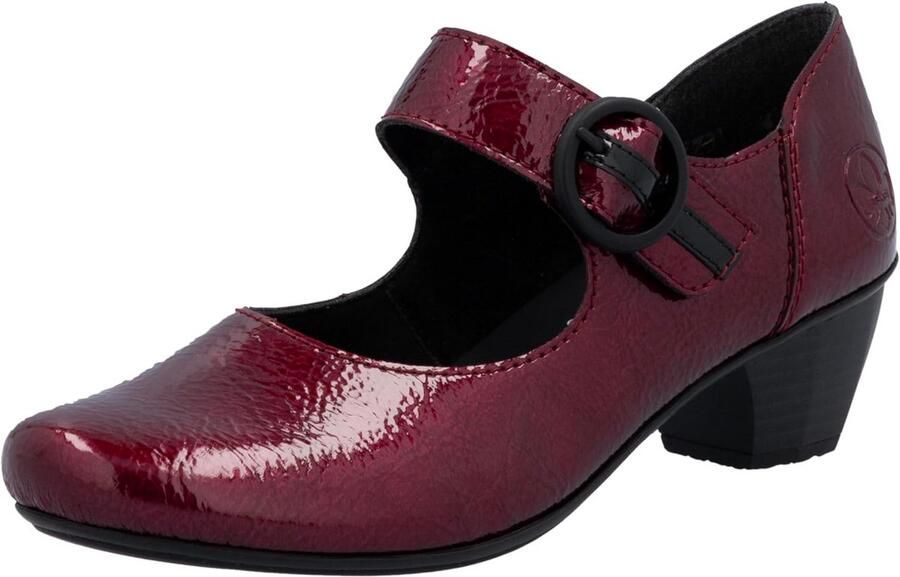 Dames Pumps Grijs Comfortabele Instapschoenen met Klittenband