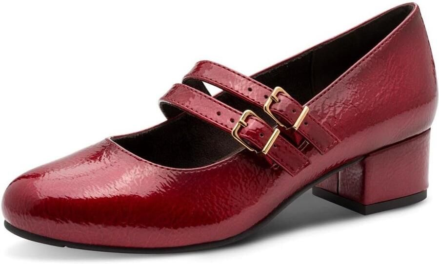 Dames Pumps met Bandje Vegan Comfortabele Hak Schoen