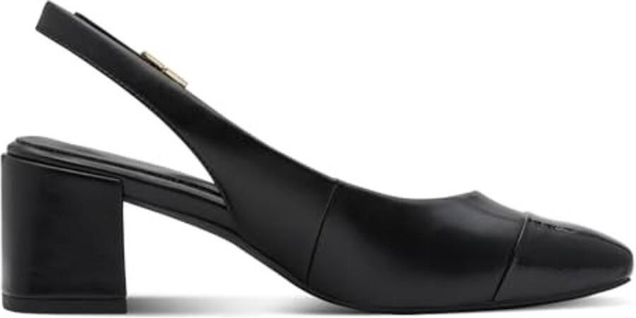 Dames Pumps met Blokhak Elegante Slingback in Zwart - Foto 1