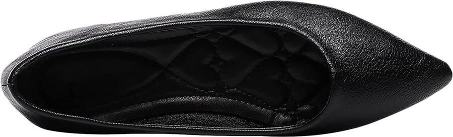 Dames Puntige Teen Ballet Flats Dames Gesloten Teen Aantrekken Jurk Pumps Schoenen