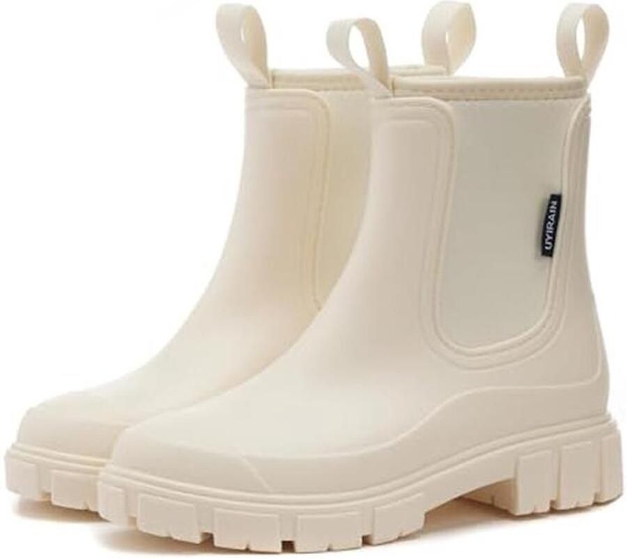 Dames Regenlaarzen Waterdicht Antislip Lichtgewicht en Comfortabel Mode Tuinlaarzen 36-41