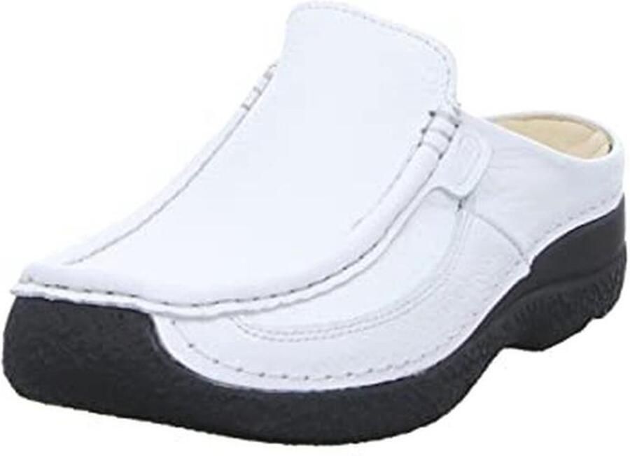 Dames Roll Slide Loafer Lichtgrijs